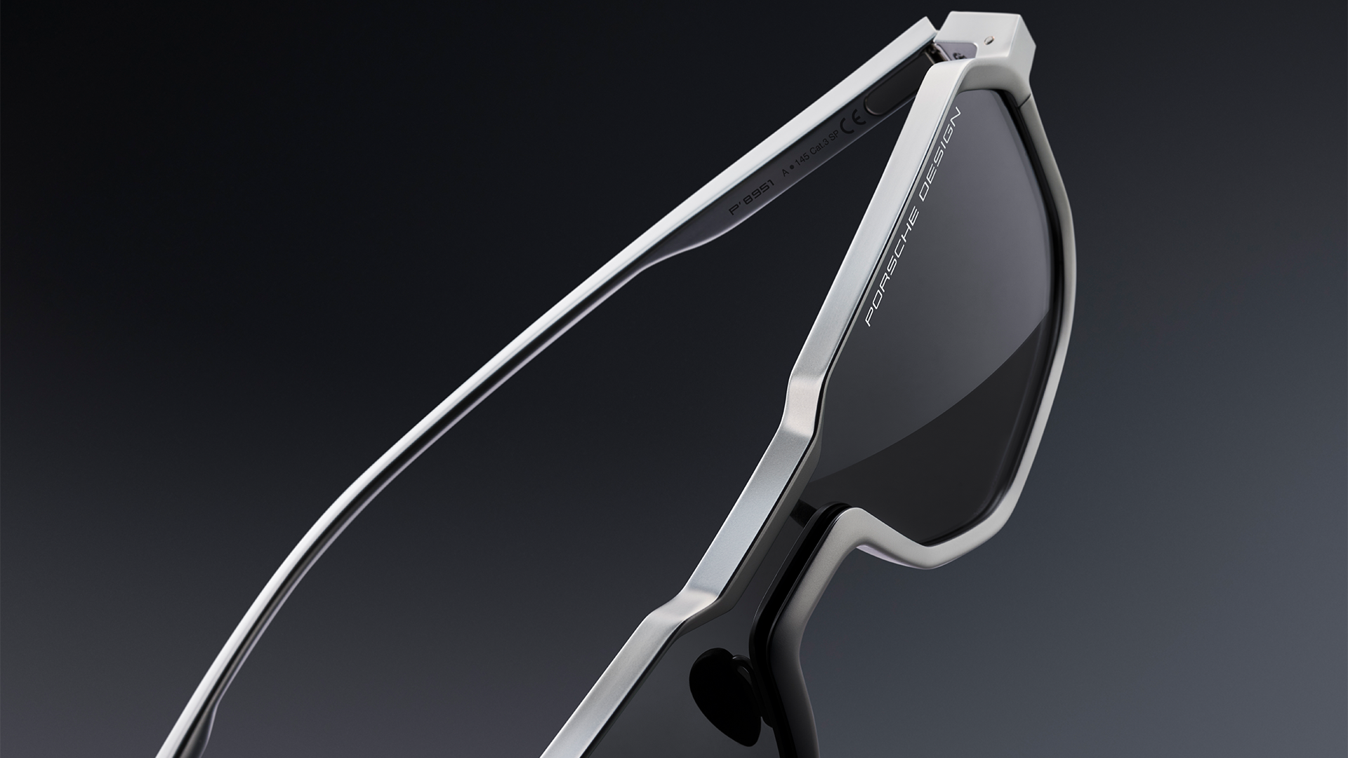 Porsche Design Machined Aluminum Sunglasses