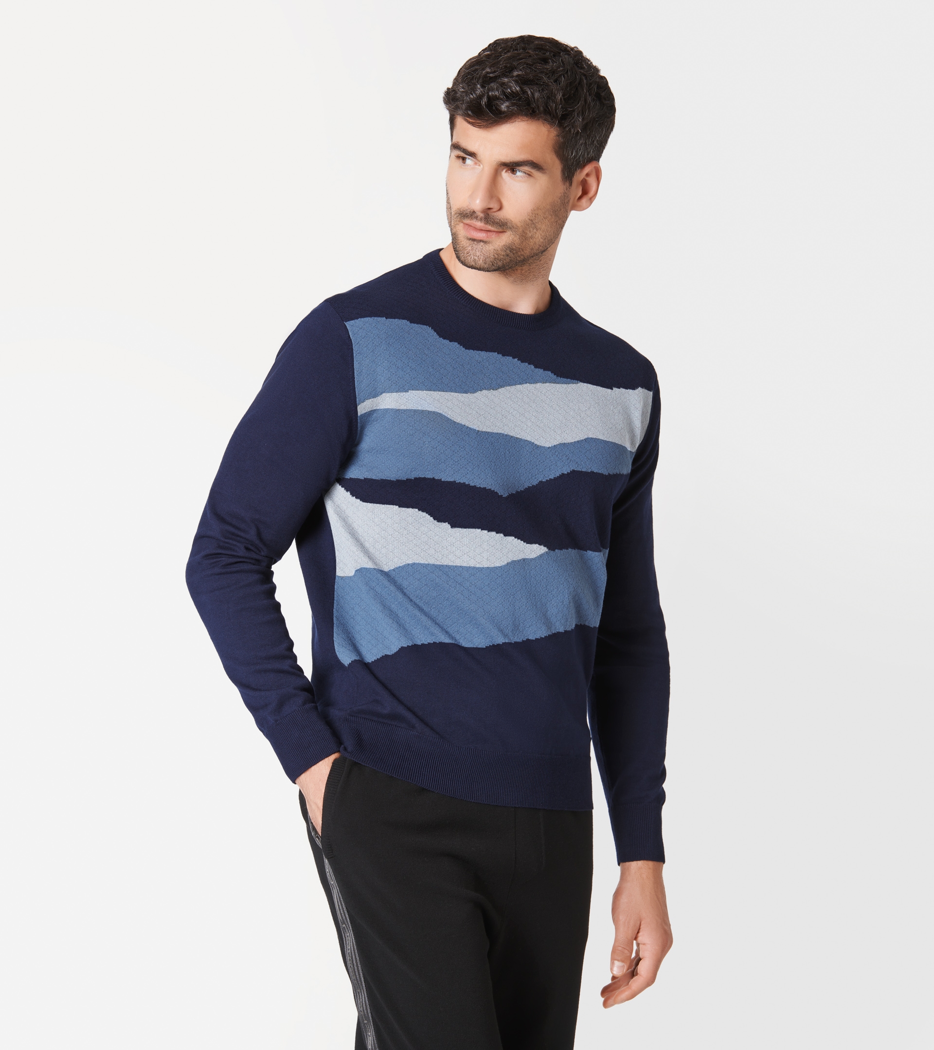 Eco Landscape Sweater - Designer Sweaters for Men | Porsche Design