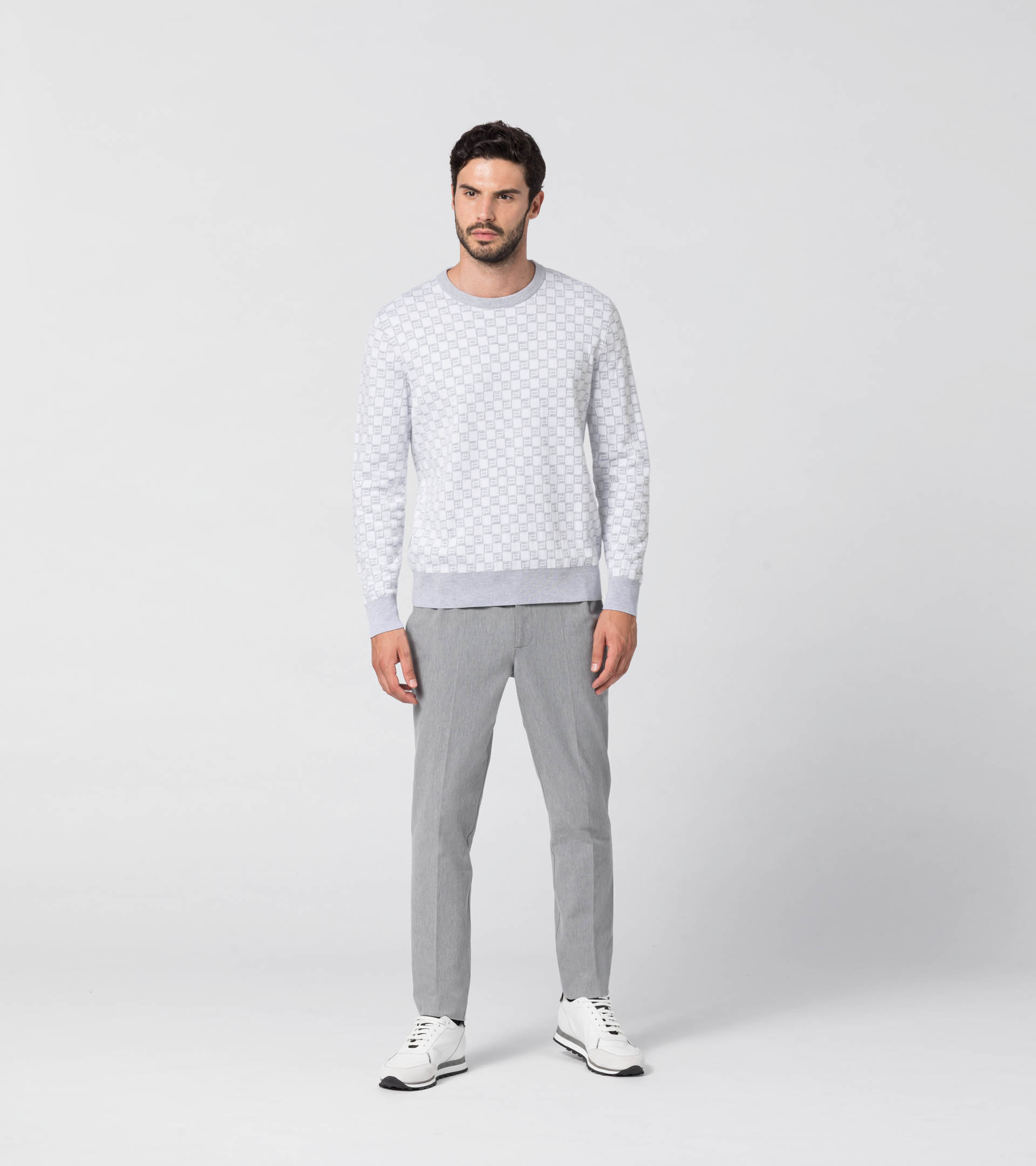 Louis Vuitton Mens Sweaters 2023 Ss, White, XL (Stock Check Required)