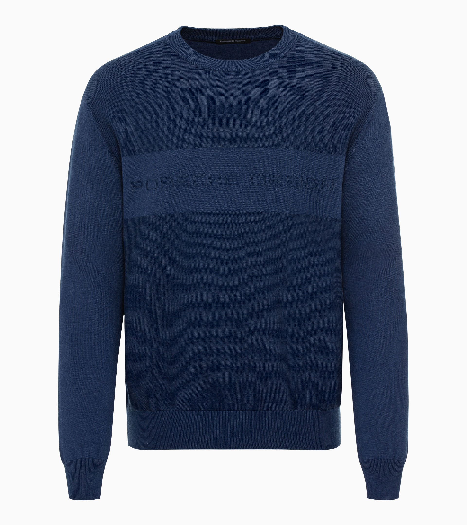 Jacquard Logo Sweatshirt - Designer Sweaters for Men | Porsche Design ...