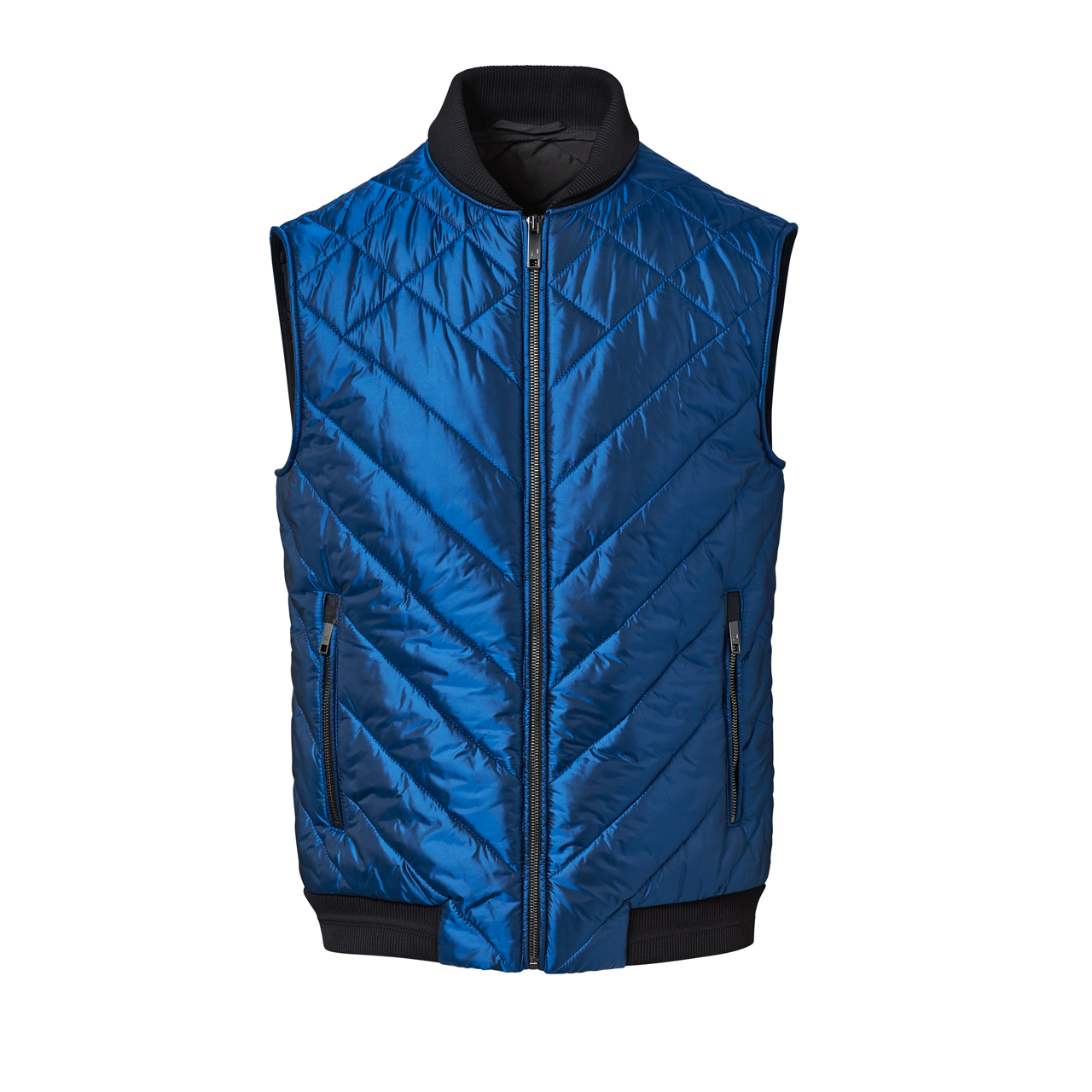 Ombre on sale puffer vest