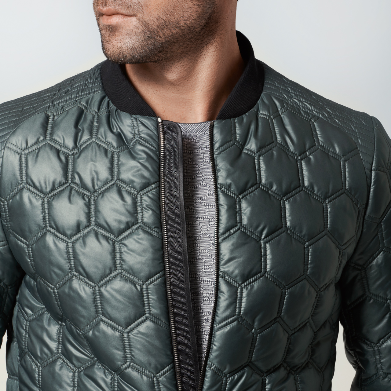 porsche quilted jacket