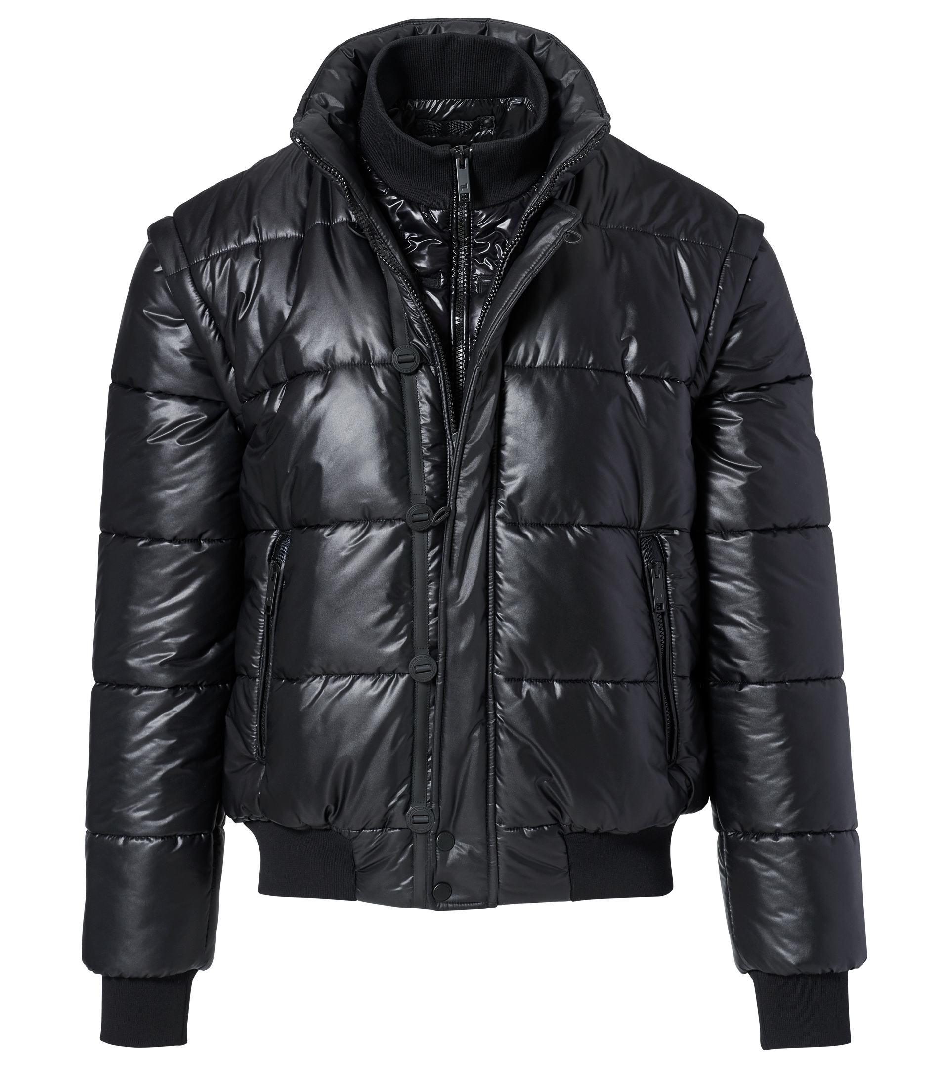 Functional Hybrid Bomber Jacket - Designer Men's Jackets & Coats ...