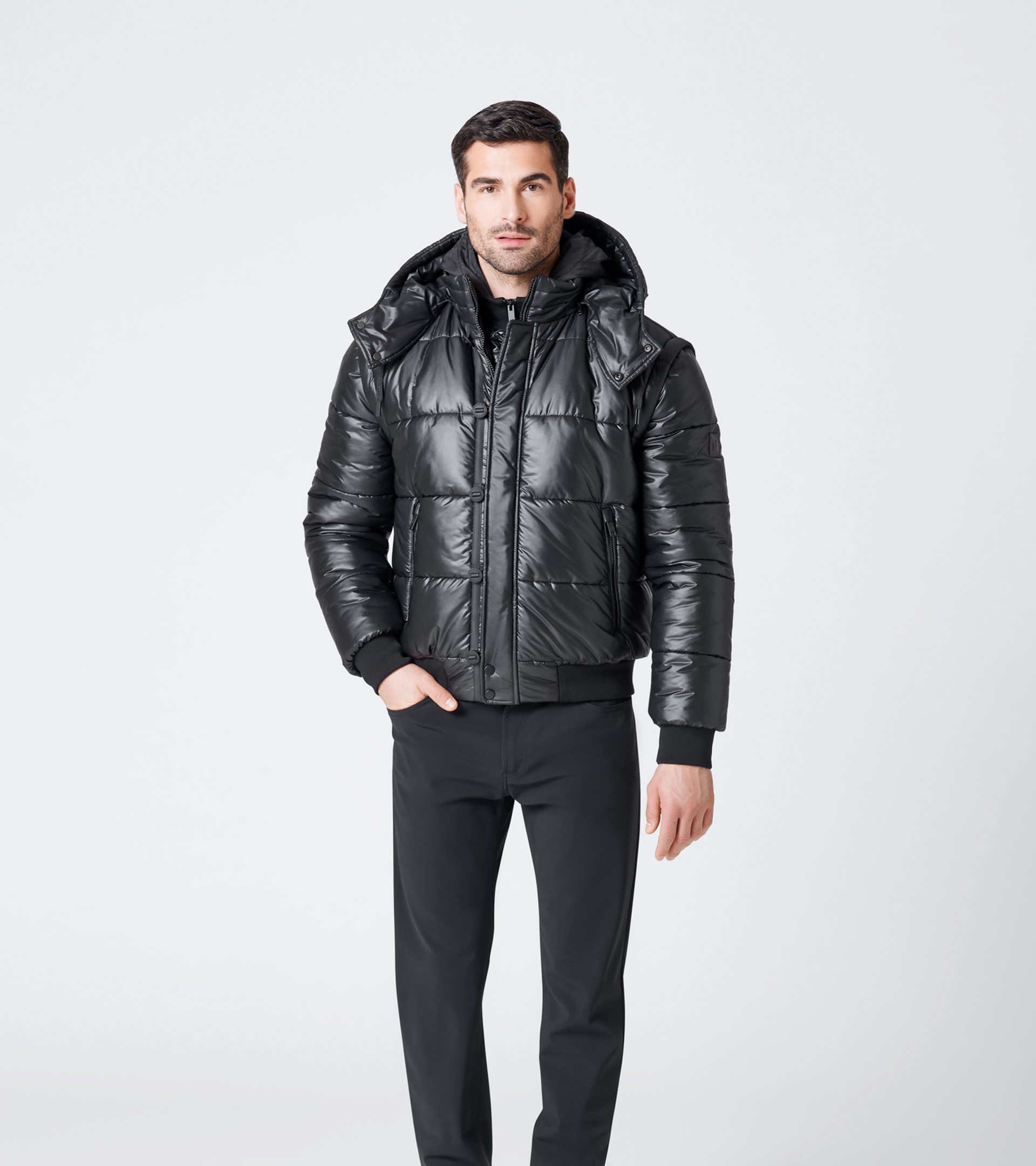 Functional Hybrid Bomber Jacket - | Porsche Design