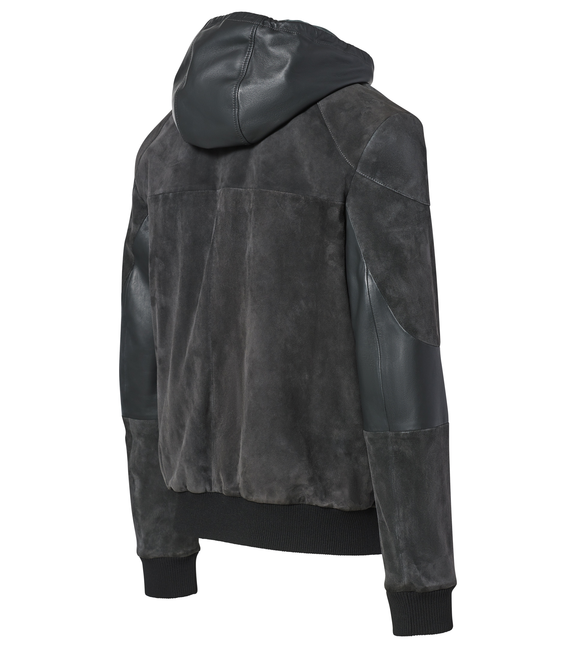 Men's Nylon jacket with contrast detailing | Black | Diesel
