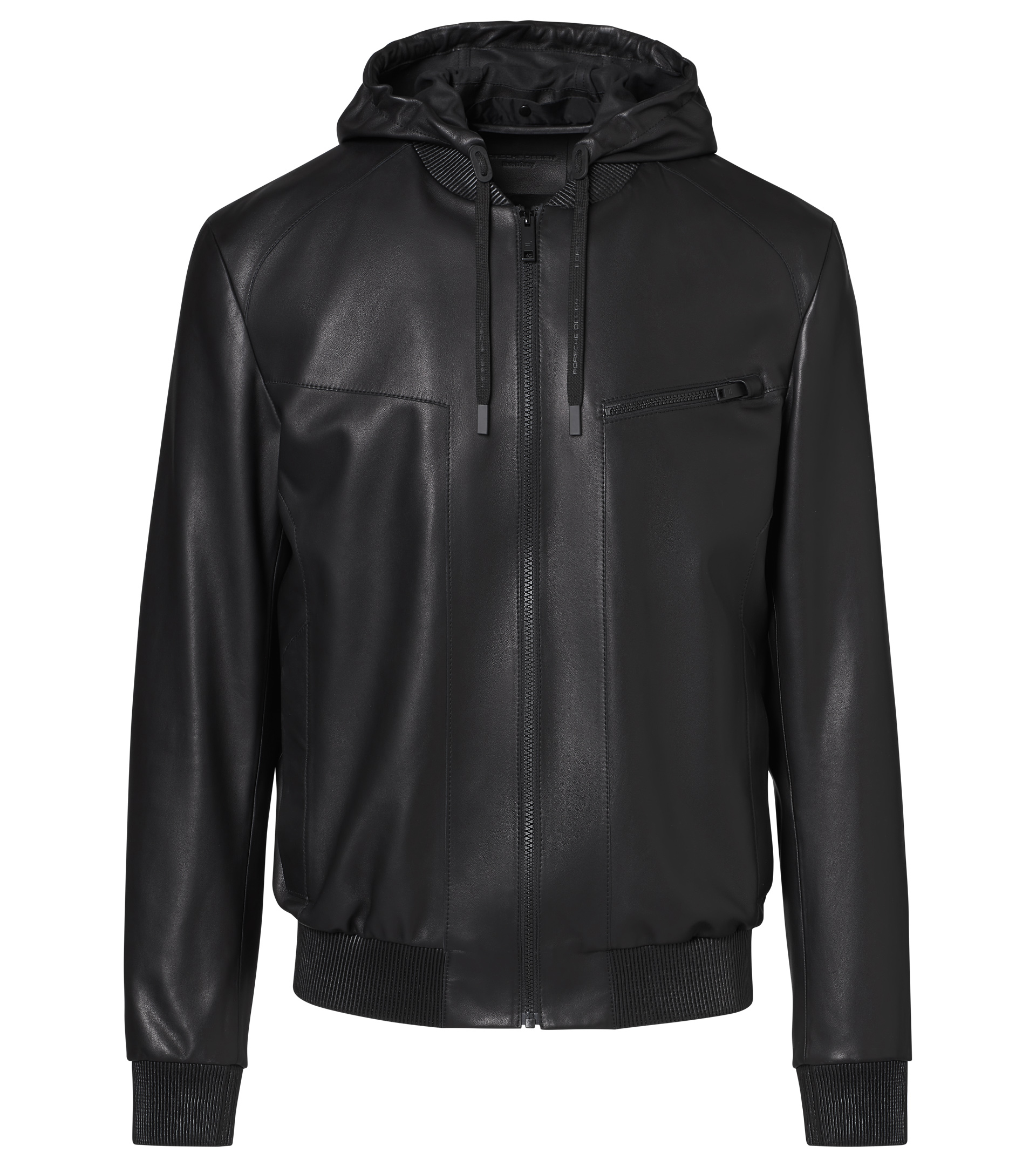 Hooded Leather Bomber - Exclusive Leather Jackets for Men | Porsche ...