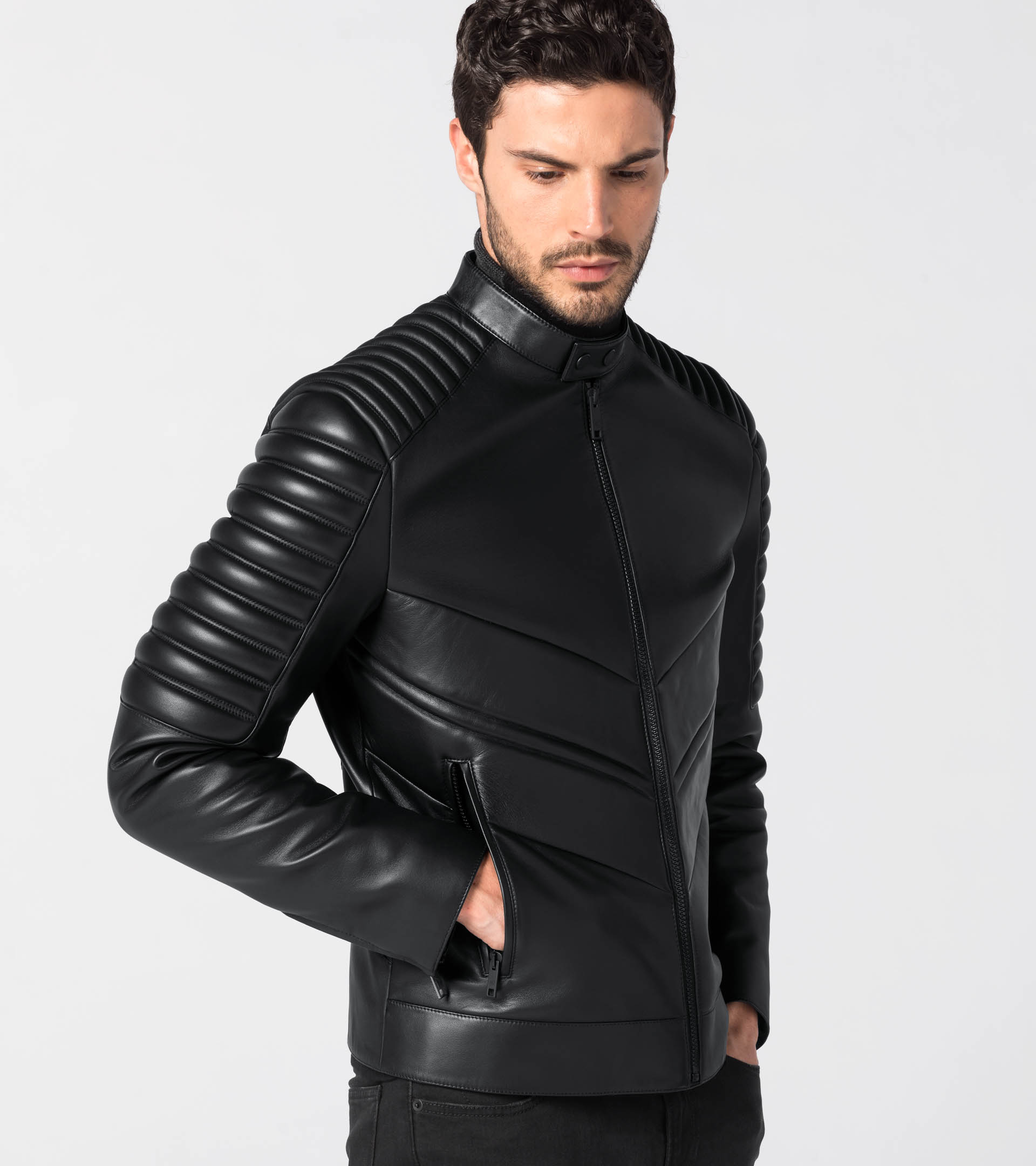 Lather jacket design hotsell