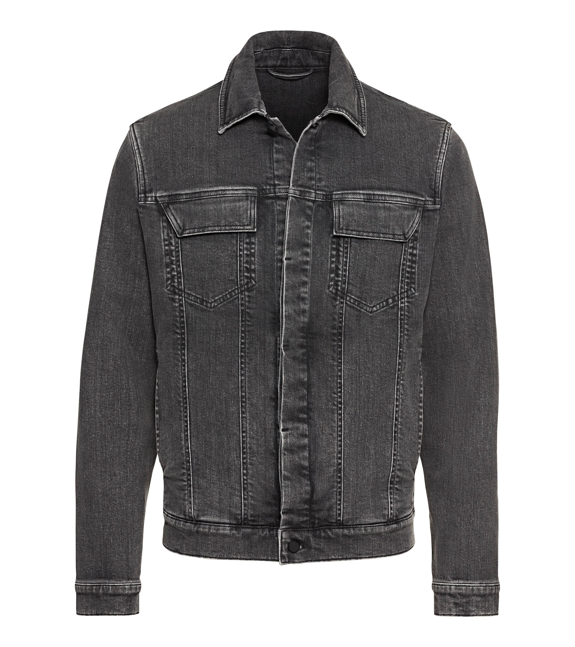 Black denim jacket | The Kooples - US