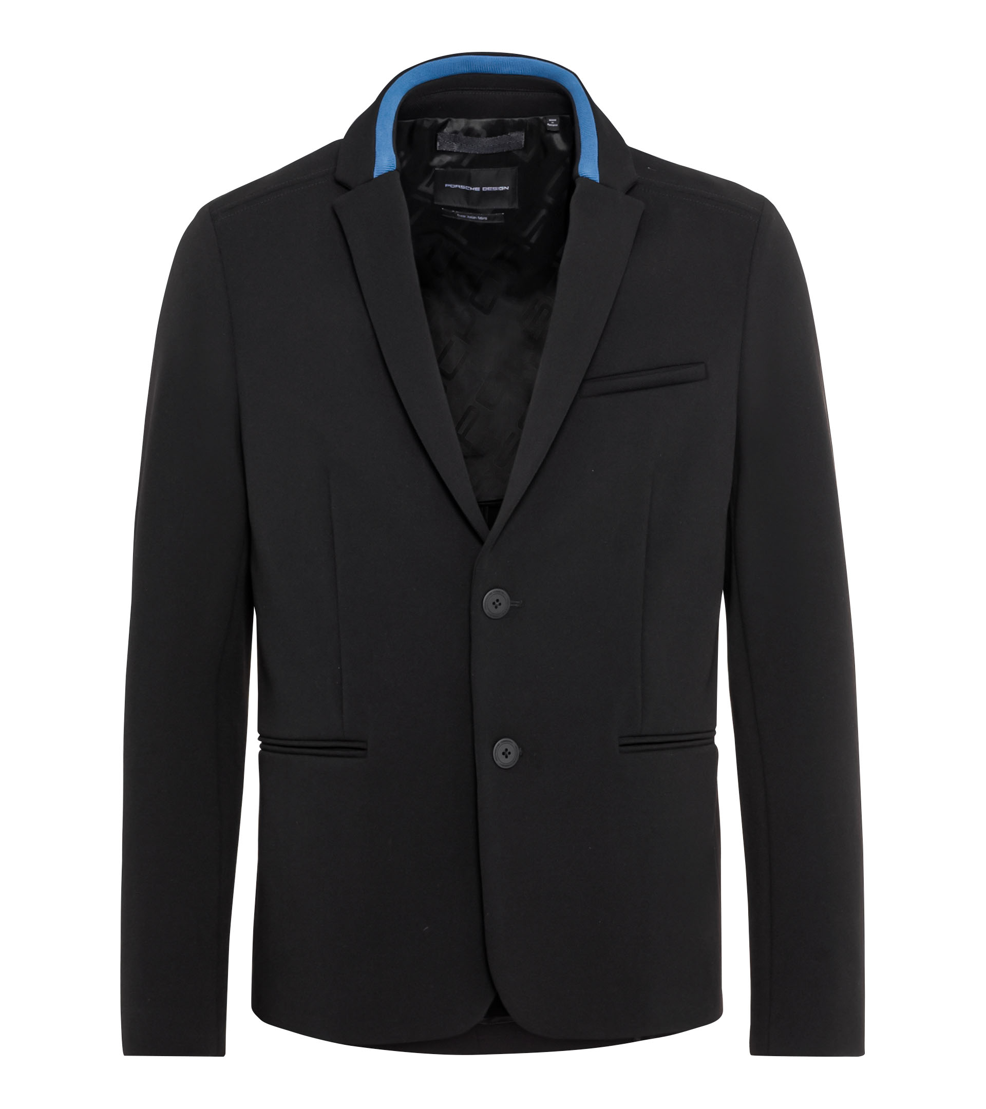 Striped knit blazer sale