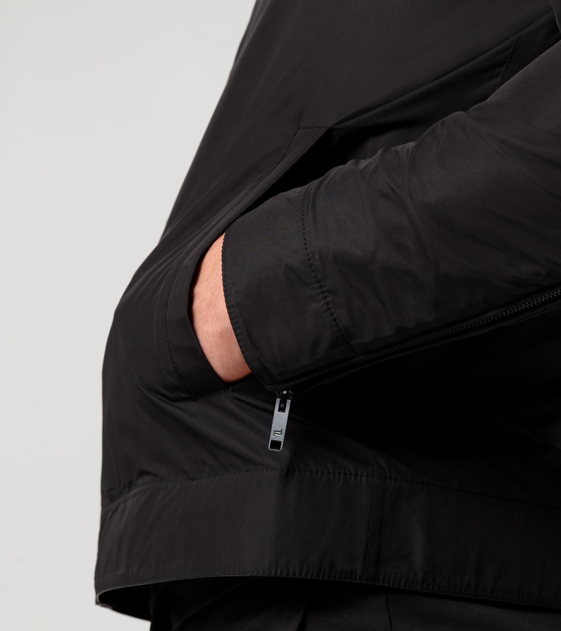 Athleisure reverse leather jacket - Designer Men's Jackets & Coats ...