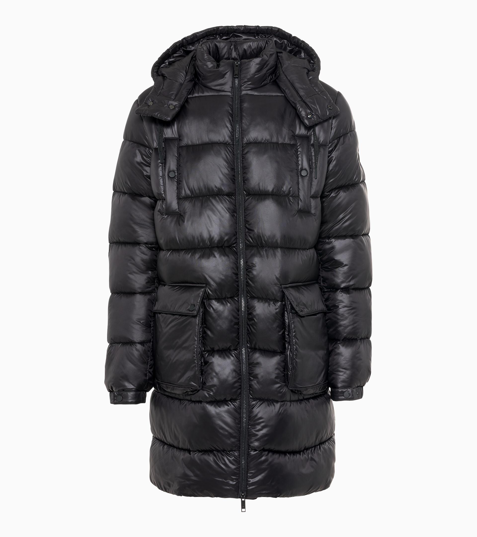 Black lightweight parka deals