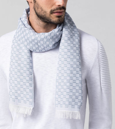 Porsche Design Luxe PD-Icon Chequered Scarf