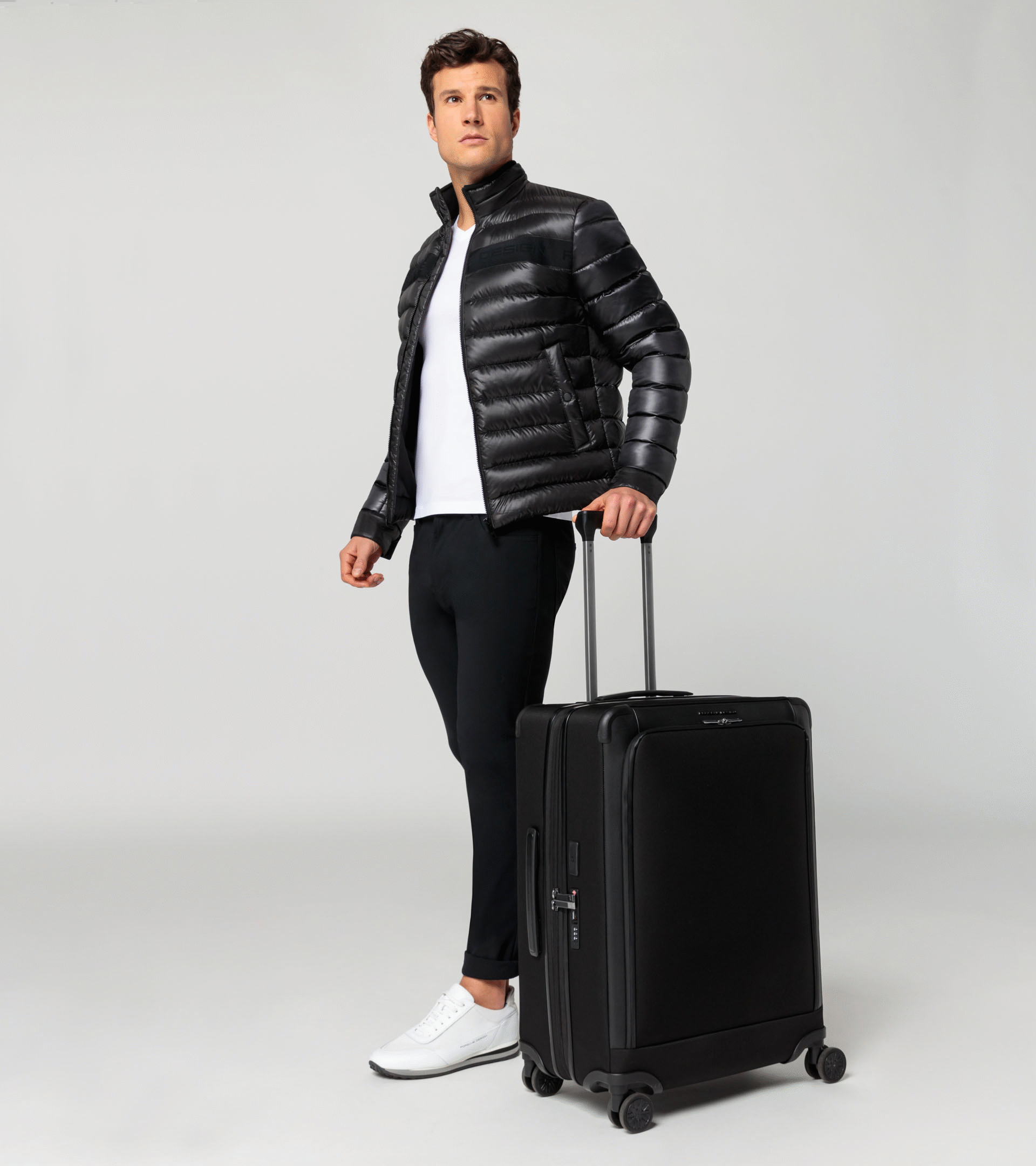 Roadster Nylon 4W Trolley M - Luxury Soft Shell Suitcases 