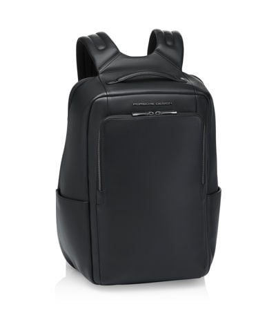 Porsche Design Roadster Leather Backpack M - Black