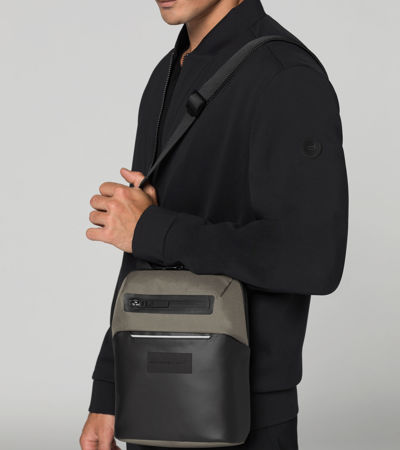 Small Messenger Bag Mens Pu, Small Square Bag Men