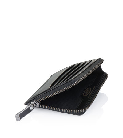 Leather Zip Card Holder | Sustainable Leather Card Wallet -SINBONO