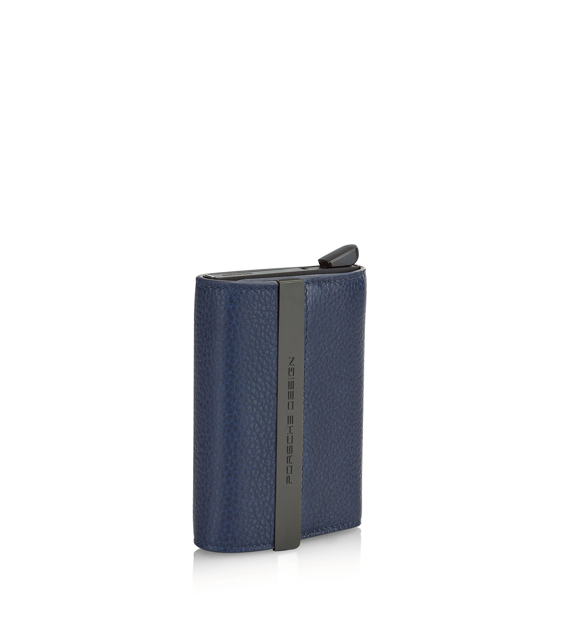 HUGO - Leather card holder and metal money clip gift set