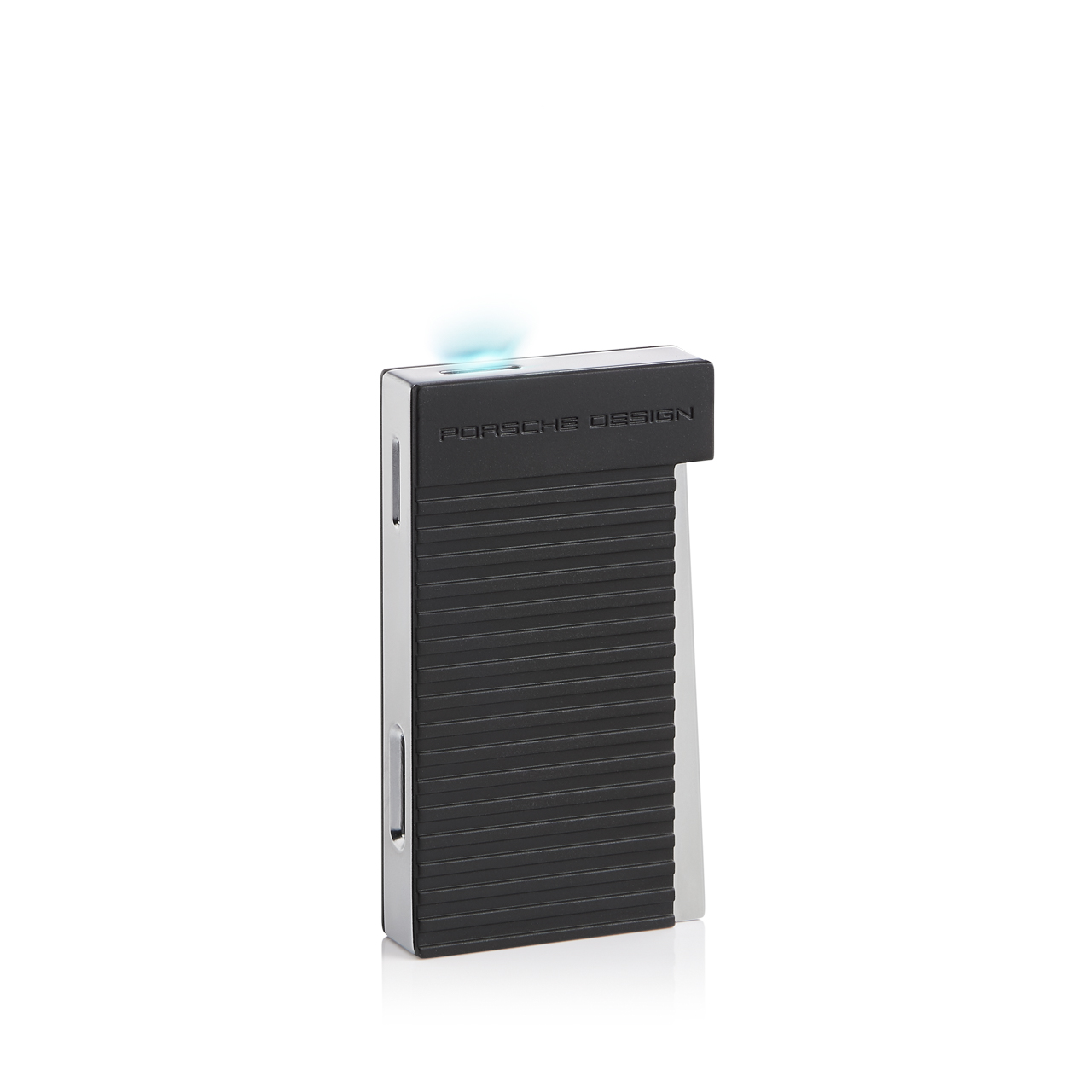 PORSCHE DESIGN P'3647.03 TORCH LIGHTER .03=SILVER TESTED & WORKING PERFECTLY! 