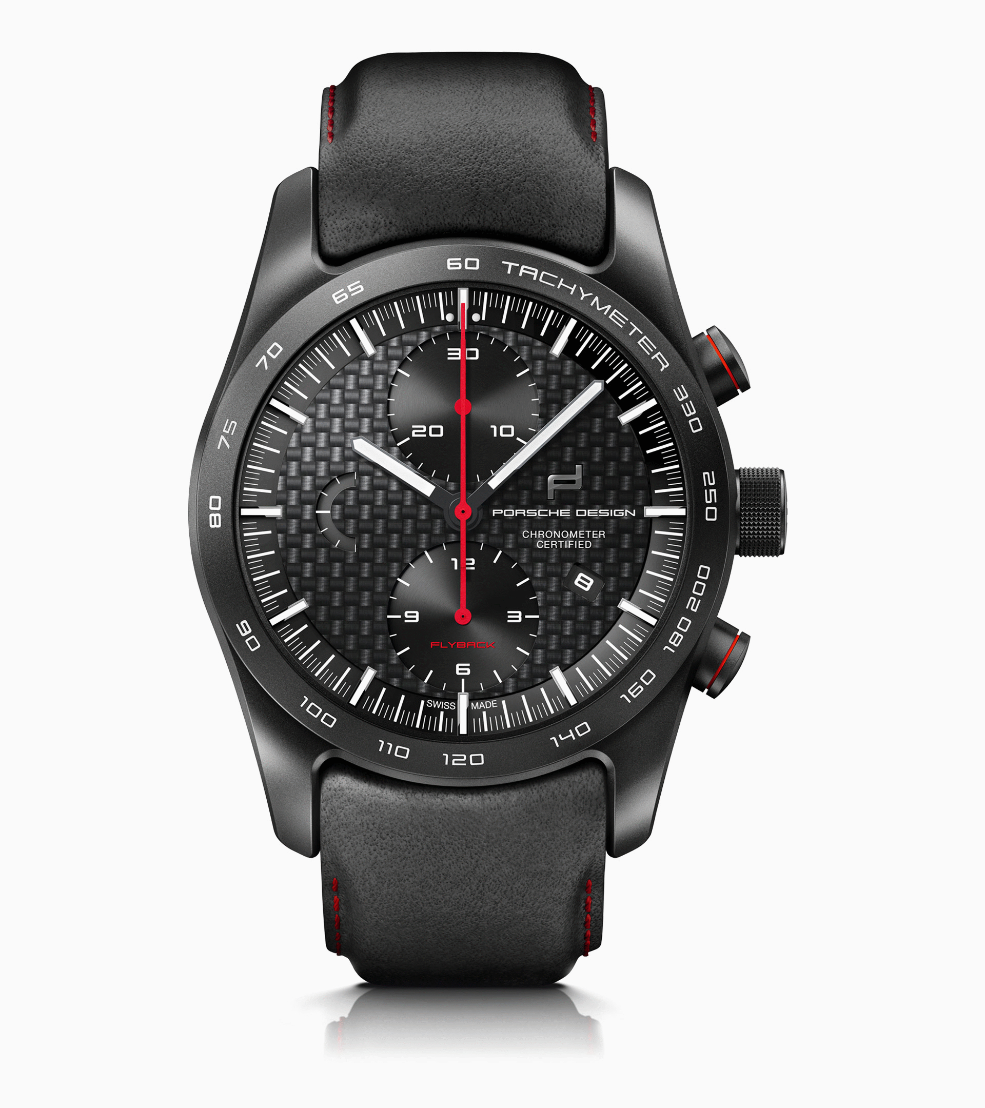 Chronotimer Series 1 Flyback guards red - titanium/black, black, black/red