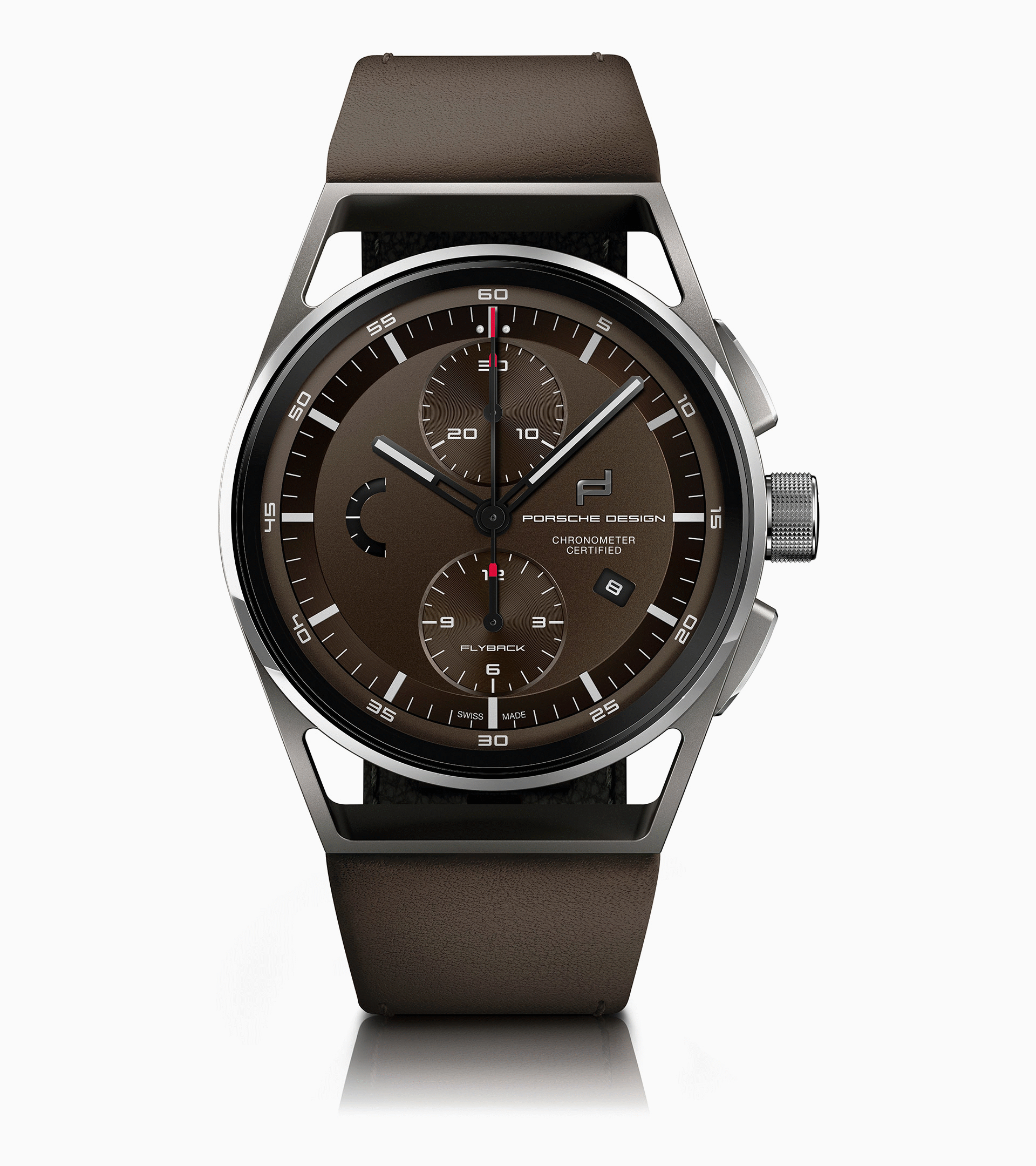 Porsche design 1919 chronotimer flyback blue & leather deals