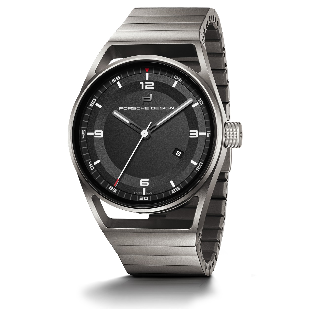 Porsche Design ブラックレザーベルト 5044-001 Porsche Design ブラックレザーベルト 5044-001