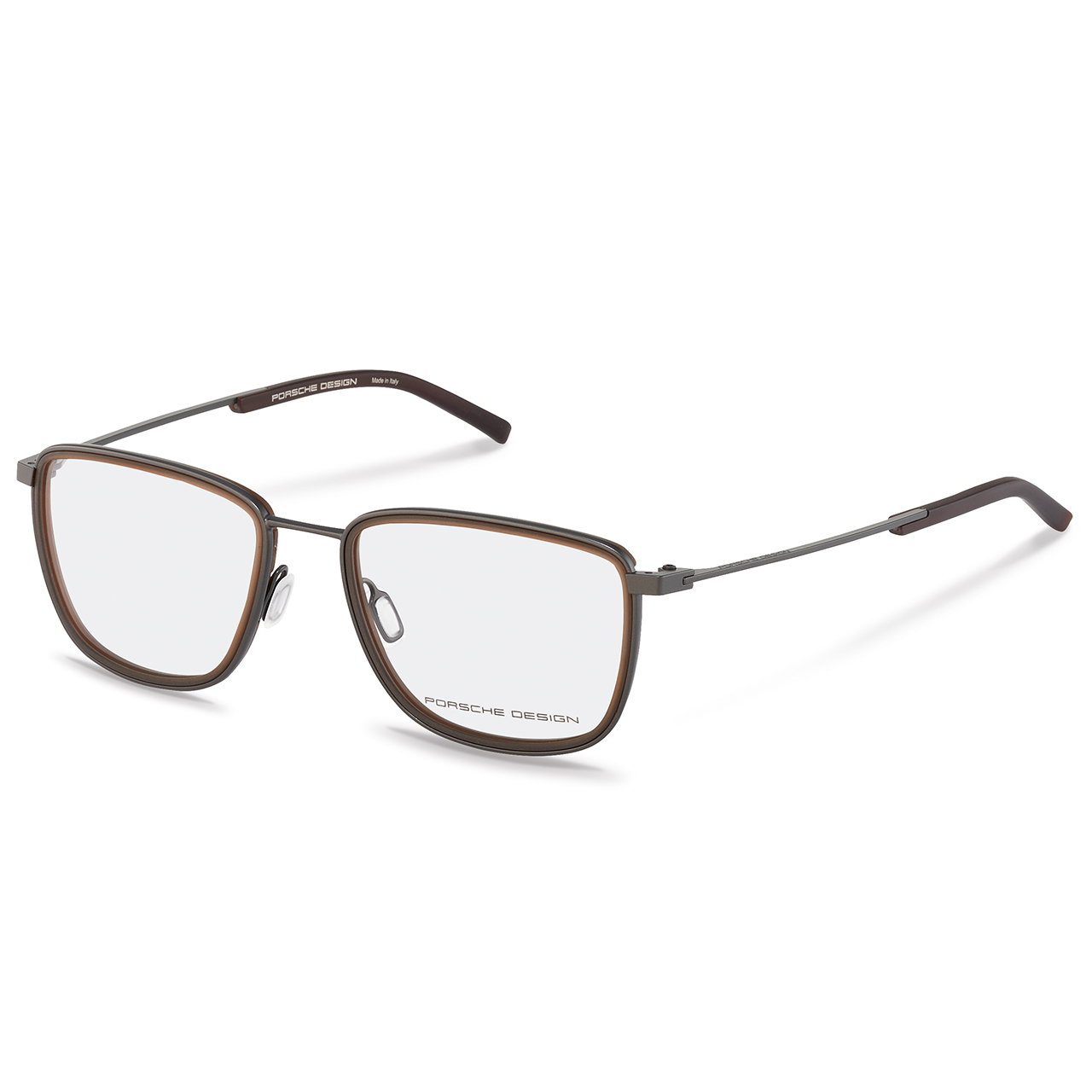 NEW Porsche Design P8285 C 56mmSatin Titanium Grey Optical Eyeglasses Frames 