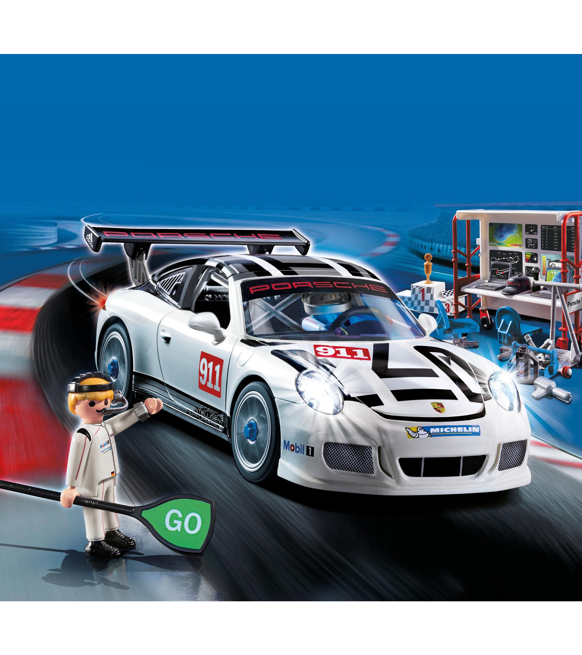 Ensemble PLAYMOBIL – 911 GT3 Cup - Kids Toys