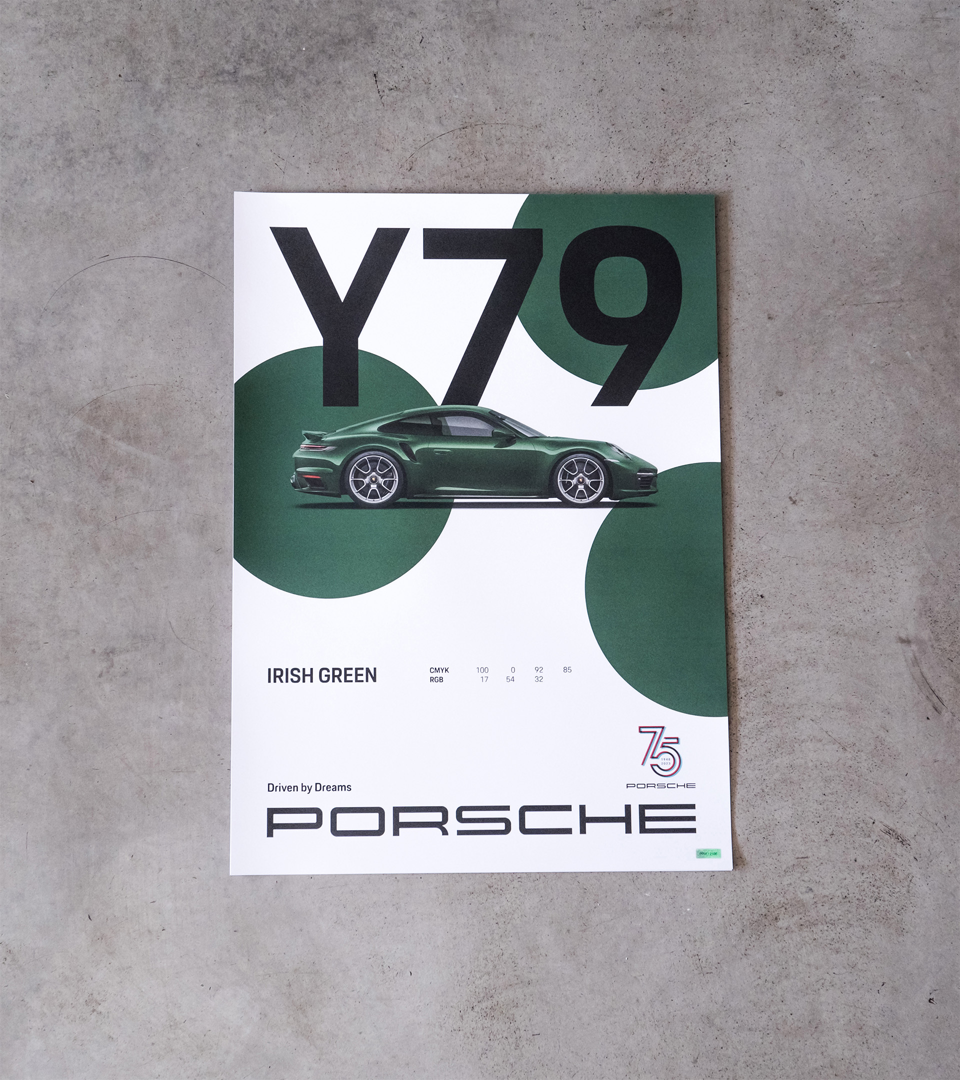 Porsche Poster Set – 75Y – Driven by Dreams - 75Y Collection