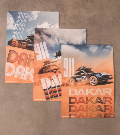 Porsche Poster Set – 75Y – Driven by Dreams