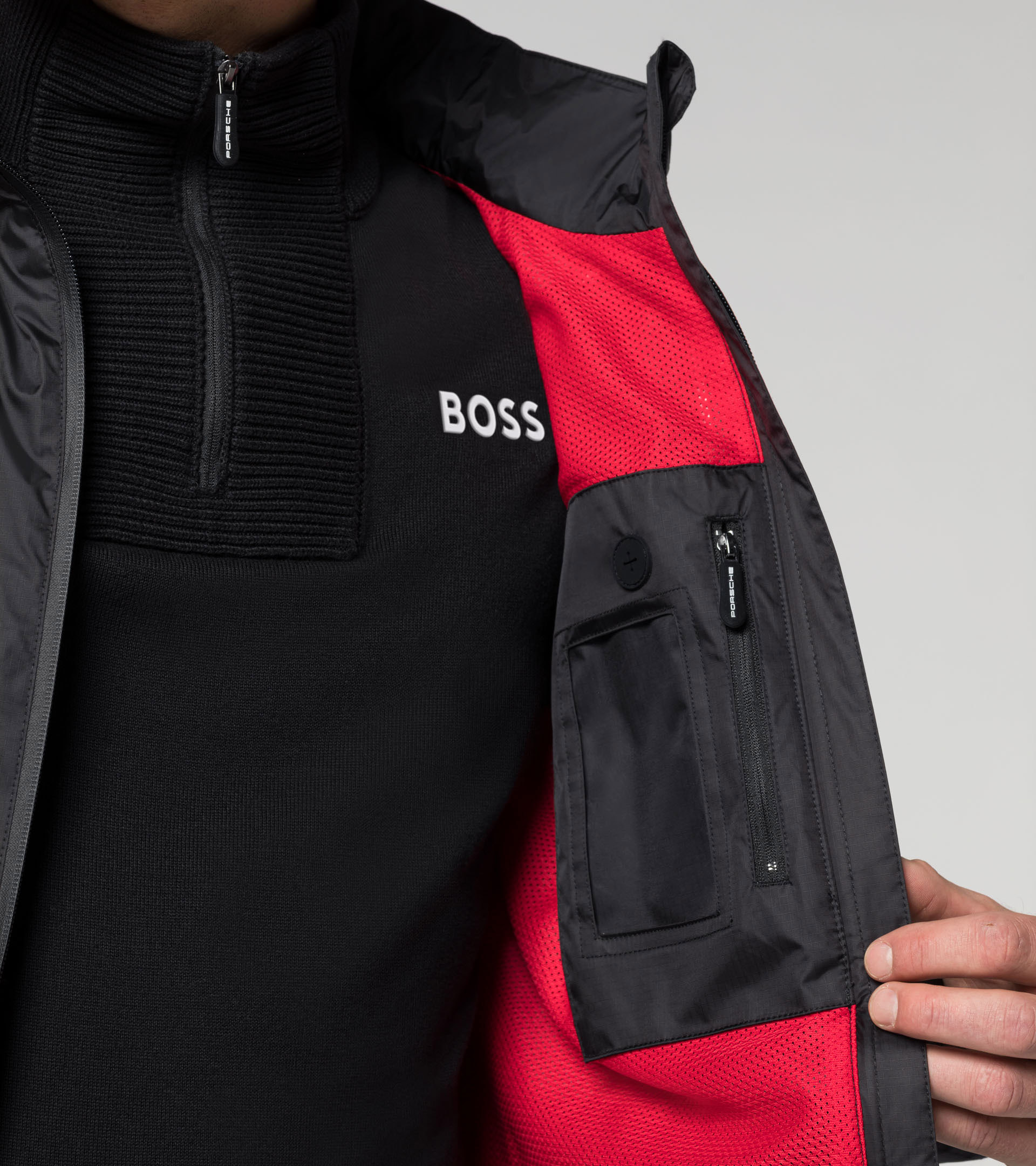 Hugo boss red online jacket