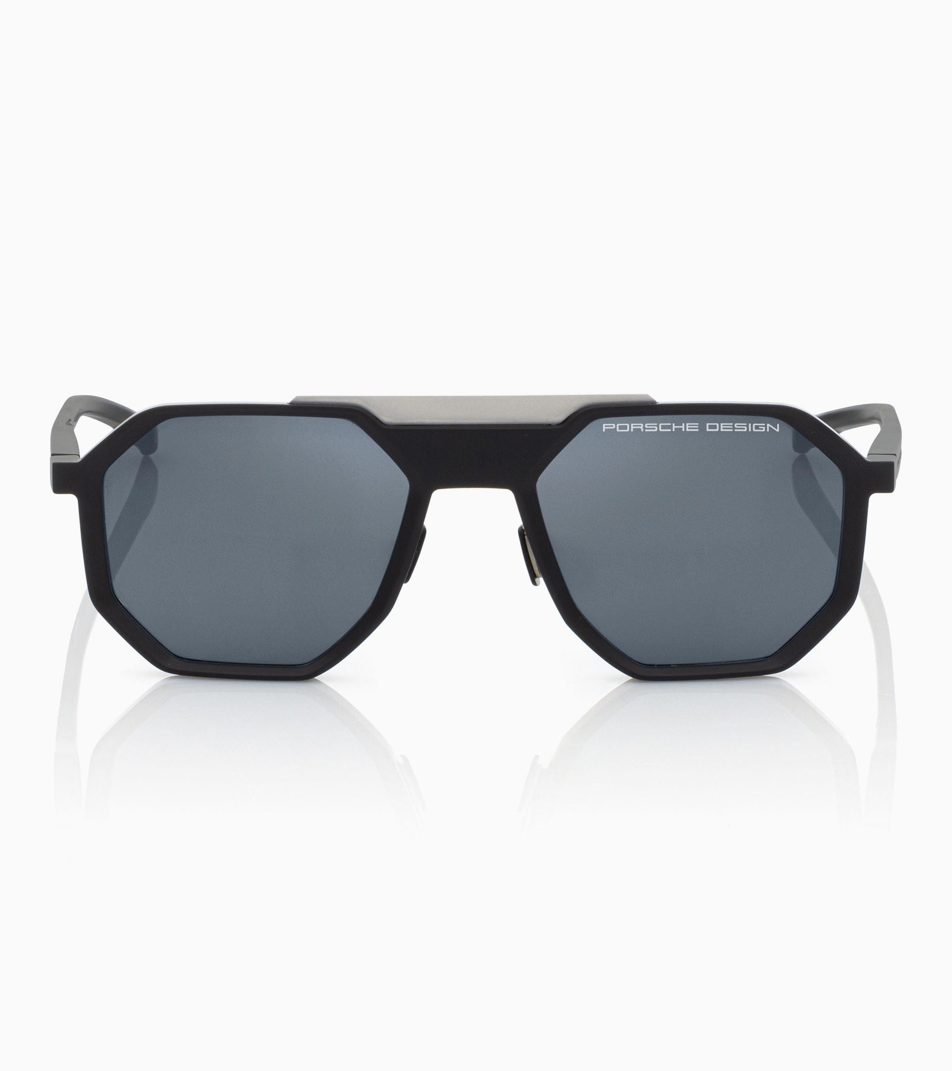 Porsche Design ブラックレザーベルト 5044-001
