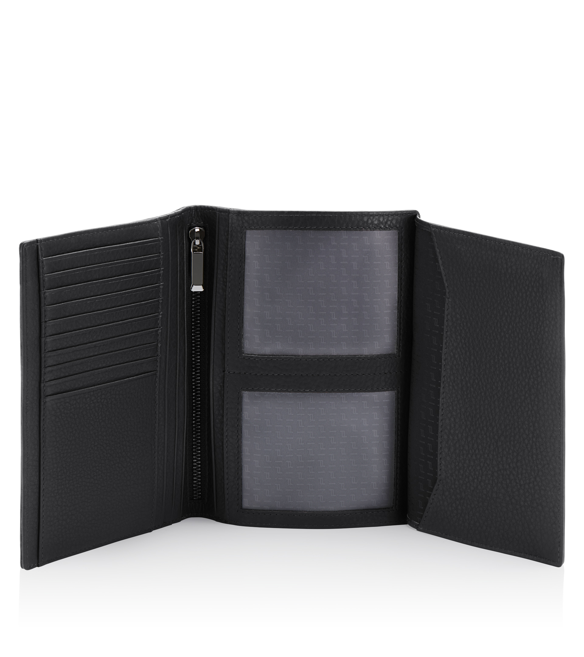 Porsche Design ブラックレザーベルト 5044-001