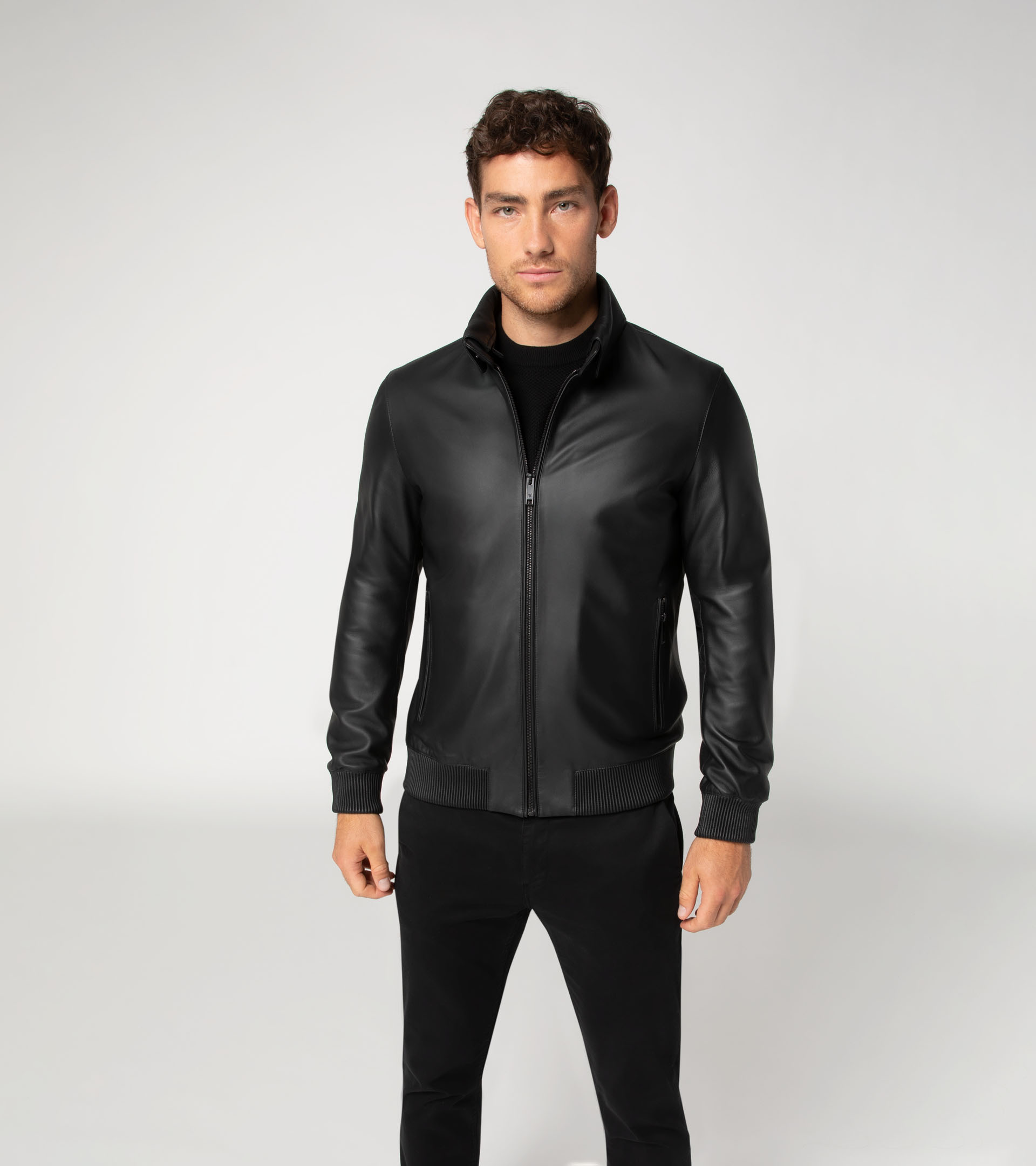 Cabrio leather jacket - Exclusive Leather Jackets for Men