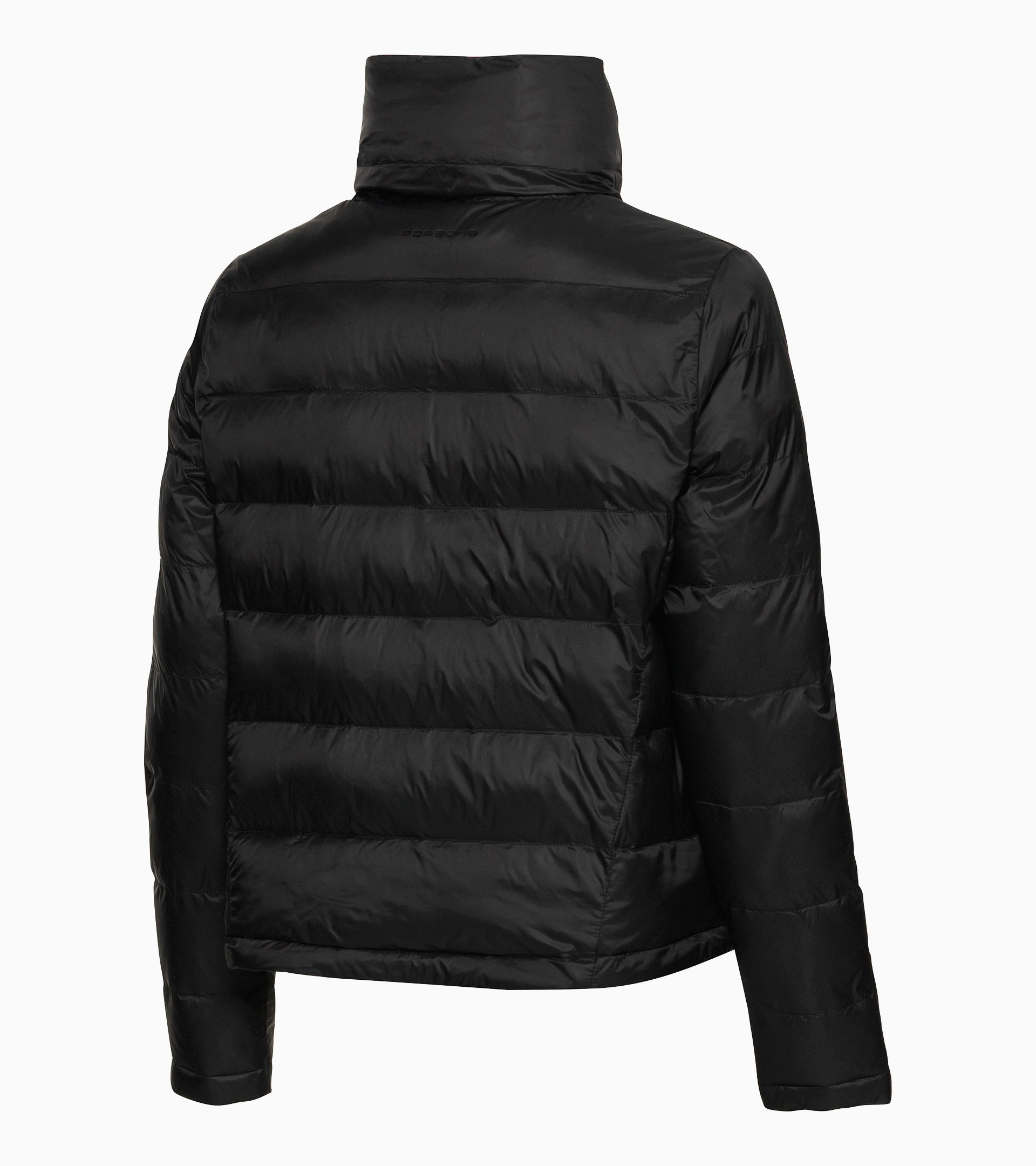 WASHED HIGH-DENSITY NYLON TWILL MOTOR CYCLE COAT(M Black): S
