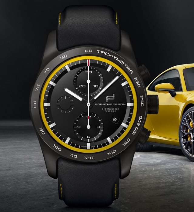 Sportwagen am Handgelenk: Porsche Uhren-Konfigurator