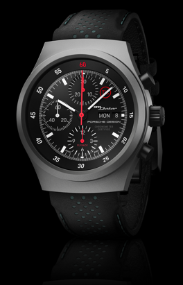 Shows Picture of Front-View-911-Dakar-Watch-Black-Titancarbid.png